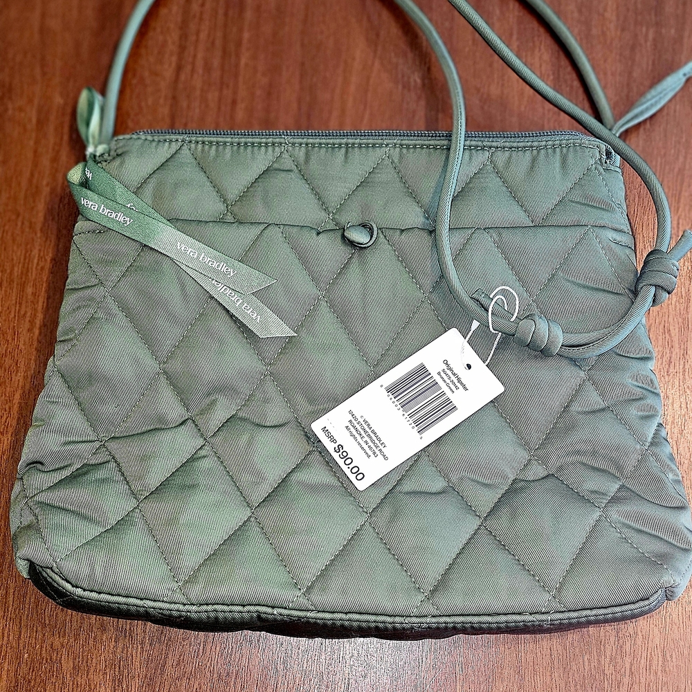 NWT Vera Bradley Original Hipster Quilted Crossbody Bag